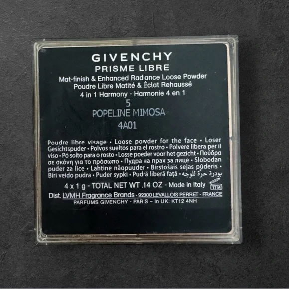 Givenchy ORIG FORM Prisme Libre Setting Powder 5 Popeline Mimosa .14oz NEW